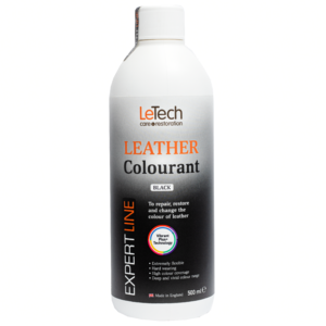 LeTech Краска для кожи (Leather Colourant) Black Expert Line 500мл