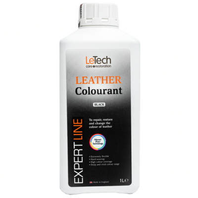 LeTech Краска для кожи (Leather Colourant) Black Expert Line 1л