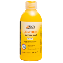 LeTech Краска для кожи (Leather Colourant) Yellow Expert Line 200 мл