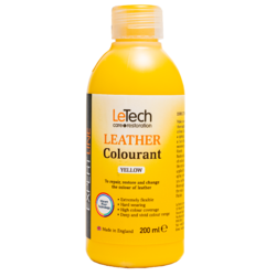 LeTech Краска для кожи (Leather Colourant) Yellow Expert Line 200мл