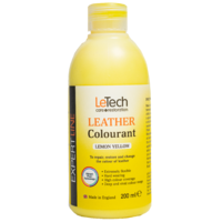 LeTech Краска для кожи (Leather Colourant) Lemon Yellow Expert Line 200мл