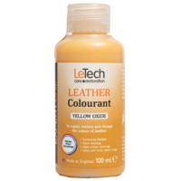 LeTech Краска для кожи (Leather Colourant) Yellow Oxide Expert Line 100мл