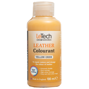 LeTech Краска для кожи (Leather Colourant) Yellow Oxide Expert Line 100мл
