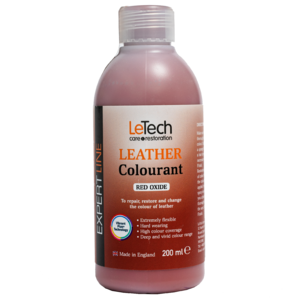LeTech Краска для кожи (Leather Colourant) Red Oxide Expert Line 200мл