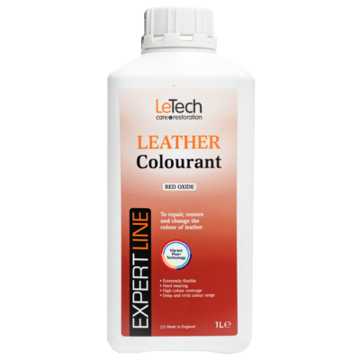 LeTech Краска для кожи (Leather Colourant) Red Oxide Expert Line 1л