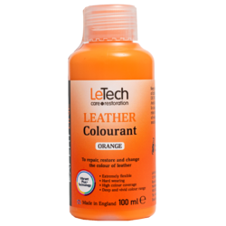 LeTech Краска для кожи (Leather Colourant) Orange Expert Line 100мл