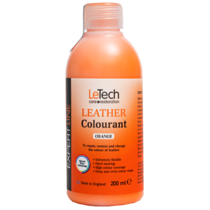 LeTech Краска для кожи (Leather Colourant) Orange Expert Line 200мл