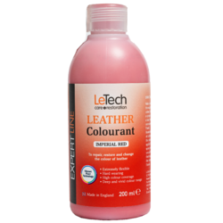 LeTech Краска для кожи (Leather Colourant) Imperial Red Expert Line 200мл