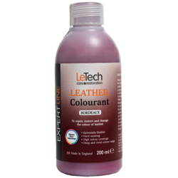 LeTech Краска для кожи (Leather Colourant) Bordeaux Expert Line 200мл