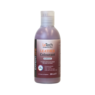 LeTech Краска для кожи (Leather Colourant) Bordeaux Expert Line 200 мл