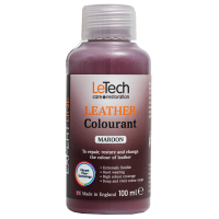 LeTech Краска для кожи (Leather Colourant) Maroon Expert Line 100мл