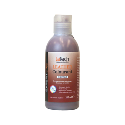 LeTech Краска для кожи (Leather Colourant) Chestnut Expert Line 200 мл