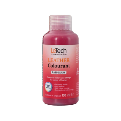 LeTech Краска для кожи (Leather Colourant) Raspberry Expert Line 100 мл