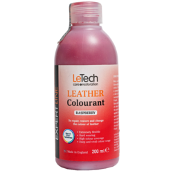 LeTech Краска для кожи (Leather Colourant) Raspberry Expert Line 200мл
