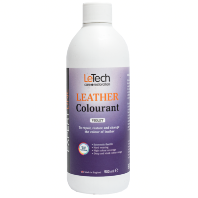 LeTech Краска для кожи (Leather Colourant) Violet Expert Line 500мл
