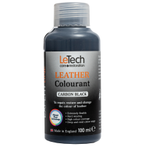 LeTech Краска для кожи (Leather Colourant) Black Carbon Expert Line 100мл