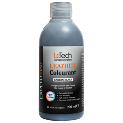 LeTech Краска для кожи (Leather Colourant) Black Carbon Expert Line 200мл