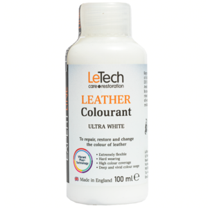 LeTech Краска для кожи (Leather Colourant) White Ultra Expert Line 100мл
