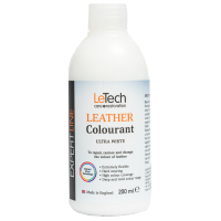 LeTech Краска для кожи (Leather Colourant) White Ultra Expert Line 200мл
