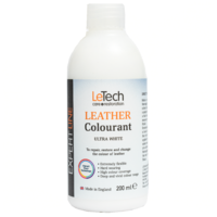 LeTech Краска для кожи (Leather Colourant) White Ultra Expert Line 200мл