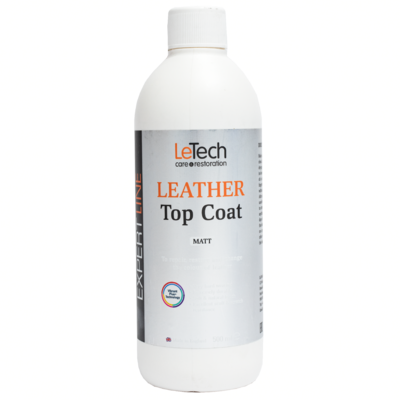 LeTech Защитный лак для кожи матовый (Leather Top Coat/Finish Matt) Expert Line 500мл