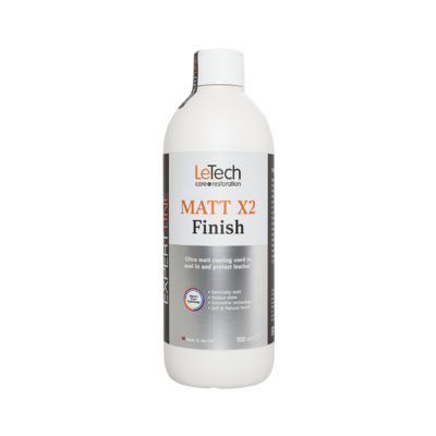 LeTech Гиперматовое покрытие Matt X2 (Leather Top Coat/Finish Matt X2) Expert Line 500 мл