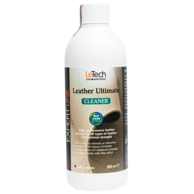 LeTech Средство для чистки кожи (Leather Ultimate Cleaner Biocare Formula) Expert Line 500мл