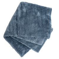 PURESTAR Plush both side buffing towel (40х40см) Плюшевое двусторон м/ф полотенце,Серое PS-B-003
