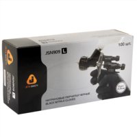 JETA PRO Нитриловые перчатки черные одноразовые размер L 100 шт JSN909