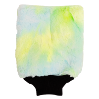 PURESTAR Color-Pop wash mitt (20x25cm) плюшевая мягкая рукавица для мойки, зеленая PS-M-007-GRN