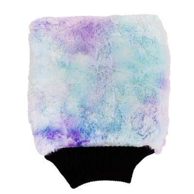 PURESTAR Color-Pop wash mitt (20x25cm) плюшевая мягкая рукавица для мойки, пурпурная PS-M-007-PURP