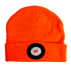 UNILITE BE-02+O - Шапка с фонариком оранжевая 150 Lm USB