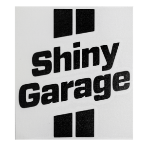 Shiny Garage Наклейка, вырезанная, цв. черный, 7x8 см