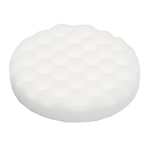 JETAPRO Жесткий поролоновый полировальный диск с рифленой поверхностью, белый 125х150x30мм 5873311