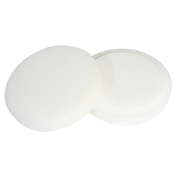 JETAPRO Поролоновый полировальный диск жесткий,гладкий, белый 125х150x30мм 5872311