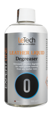 LeTech Средство для удаления жира с кожи (Liquid Leather Degreaser) 500 мл