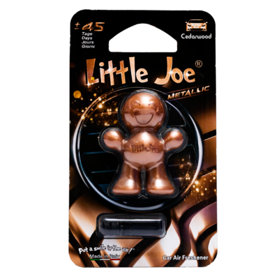 Ароматизатор Little Joe Metallic Кедр (Cedarwood) bronze LJMET03