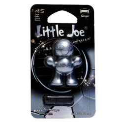 Ароматизатор Little Joe Metallic Имбирь (Ginger) silver LJMET02