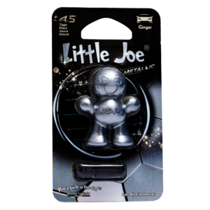 Ароматизатор Little Joe Metallic Имбирь (Ginger) silver LJMET02