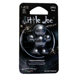 Ароматизатор Little Joe Metallic Мускус (Musk) anthracite LJMET04