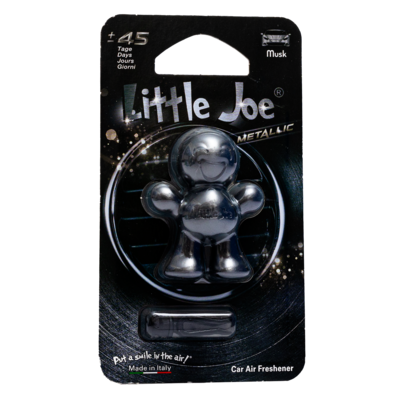 Ароматизатор Little Joe Metallic Мускус (Musk) anthracite LJMET04