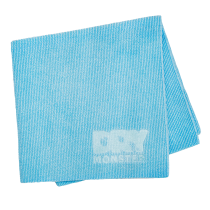 Dry Monster Полотенце ультра короткая петля (голубое) Velvet 40x40 см DM-4040LB