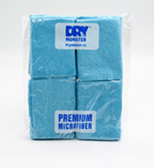 Dry Monster Микрофибры для аппликатора 10x13 см голубые, коробка 50 шт DM 1013 50
