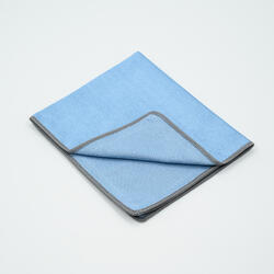 Dry monster Голубая микрофибра для стекол 35х40см 300GSM DM3540 Glass Crystal BL