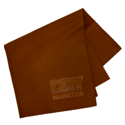 Dry Monster Коричневая замшевая микрофибра 200gsm 32х32см DM 3232 brown 200
