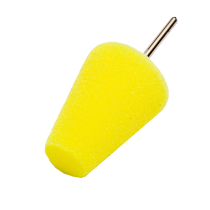 FLEX Конусный полировальник желтый (средний) Mini Polishing Cone Gelb D30мм х 15мм, высота 42мм, APS-MPC30OR