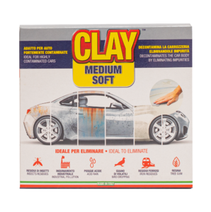 MA-FRA глина grey средней мягкости для подготовки поверхности автомобиля к полировке  CLAY MEDIUM SOFT 200гр H0173
