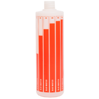 MA-FRA Флакон со шкалой в долях (красный) PLASTIC BOTTLE 500мл A0248