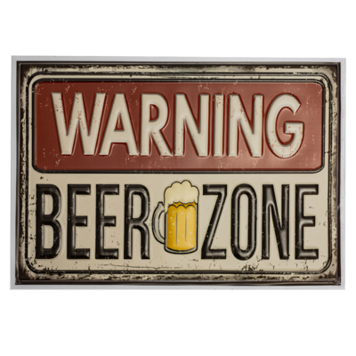 Наклейка декоративная для украшения помещений «Винтаж» 20х30 см «Beer Zone» VIN-1 (BZ)								