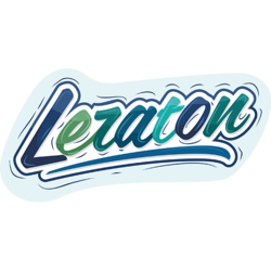 Стикер Логотип line «Leraton» LERATON